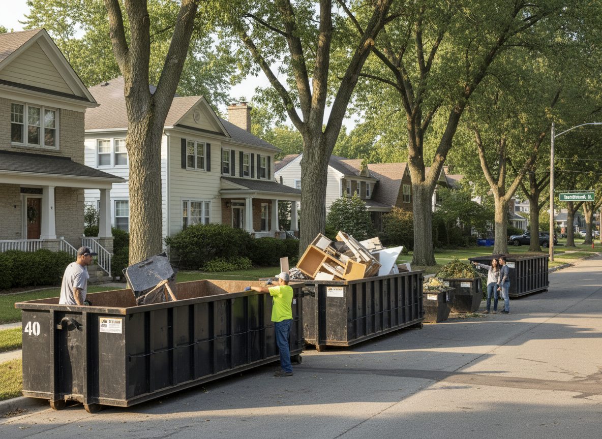 Northbrook Dumpster Rental Size Guide for Home Renovations